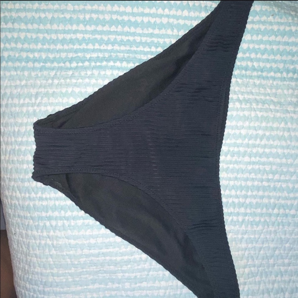 Black bikini bottom